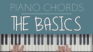 Piano Chords The Basics [upl. by Duj909]