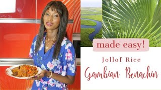 Jollof RiceGambian Benachin Made Easy [upl. by Bertine]