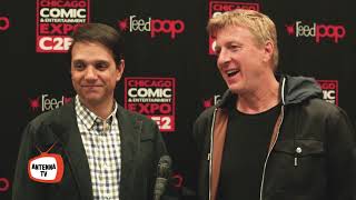 Ralph Macchio and William Zabka remember Pat Morita [upl. by Kath]