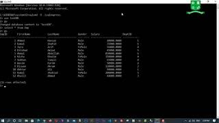 How to use sql in command prompt  Connect to Sql Server through Command Prompt  Ms Sql [upl. by Suivatram812]