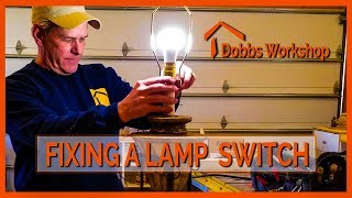 How to Replace a Lamp Switch [upl. by Fronniah]