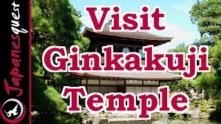 Ginkakuji Temple in Kyoto Tour  Video Japan Guide [upl. by Aihsilat138]