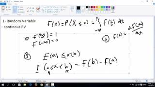 5 Continuous Random Variable  Cumulative Distribution function  Cdf [upl. by Schott300]