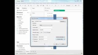 How to Create Adjustable Reference Lines in Tableau [upl. by Oys]