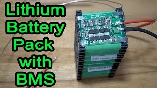 How to build an 18650 Lithium Battery Pack with BMS [upl. by Stig993]