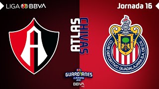 Resumen  Atlas vs Chivas  LIGA BBVA MX  Clausura 2021  Jornada 16 [upl. by Mukerji]