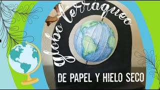 Como hacer un Globo Terráqueo  Tutorial [upl. by Anallese551]