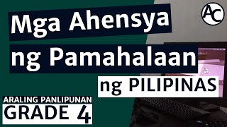 Araling Panlipunan Grade 4 Mga Ahensya ng Pamahalaan ng Pilipinas [upl. by Aiuqcaj]