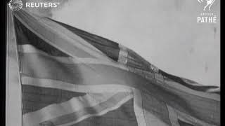 Englands flag and anthem 1936 [upl. by Imoyn]