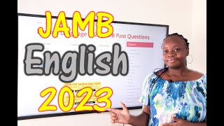 JAMB CBT English 2023 Past Questions 1  30 [upl. by Ury]