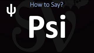 How to Pronounce Psi CORRECTLY  ψ Greek Alphabet Pronunciation [upl. by Merat859]