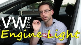 VW or Audi Check Engine Light 101 and How to Erase It [upl. by Anneuq]