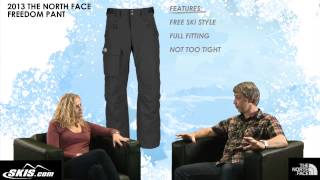 2013 The North Face Freedom Pant Review by Skis [upl. by Atteram422]