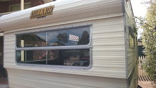 Millard Caravan  Window Reseal Process [upl. by Marrissa]