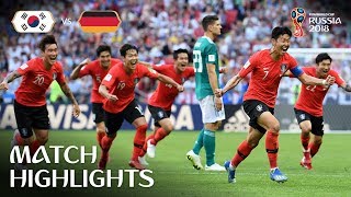 Korea Republic v Germany  2018 FIFA World Cup  Match Highlights [upl. by Lebana]