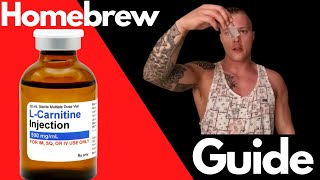 How To Make Injectable Carnitine LCarnitine Homebrew [upl. by Enyar294]