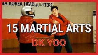 DK Yoo  15 martial arts [upl. by Sherl558]