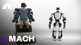 This Humanoid Robot Can Mimic Human Movement In Real Time  Mach  NBC News [upl. by Oiredised]