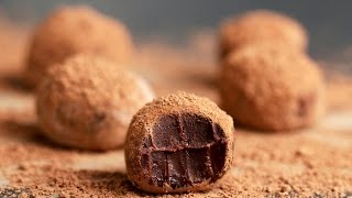 Easy Chocolate Truffles 4 Ways [upl. by Annotahs]