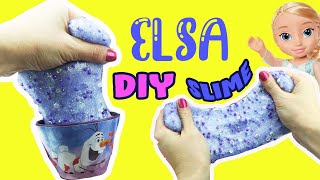 Disney Frozen 2 DIY Slime Making Challenge Crafts for Kids [upl. by Natsirhc]