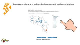 Pasos para matricular la prueba teórica de COSEVI [upl. by Chloris]