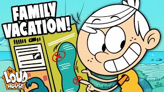 EVERY Vacation With The Loud Family 🏝  The Loud House [upl. by Suiradel]