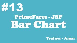 PrimeFaces  JSF Tutorial  Bar Chart in PrimeFaces using Netbeans IDE  Part13 [upl. by Oiram733]