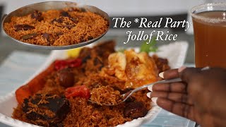 How to cook Jollof Rice from JOLLOF🇬🇲 Most popular West African food jollofrice jolloftotheworld [upl. by Miharbi]