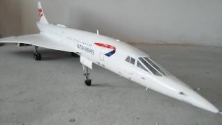 Revell 172 Scale Concorde Finished Review [upl. by Asert]