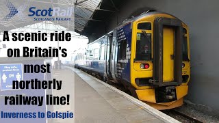 Scotrail on the Far North Line A scenic journey [upl. by Weitzman]