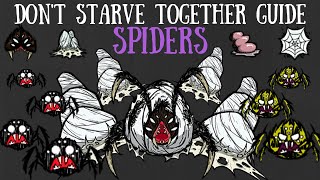 Dont Starve Together Guide Spiders [upl. by Aisatal857]