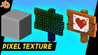 Pixel Perfect Texture amp Easy Unwrapping in Blender 28 My Workflow Tutorial [upl. by Aydin992]