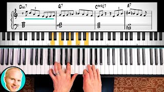 Jazz Piano in 20 Minutes Beginner Lesson [upl. by Lehpar]