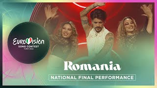 WRS  Llámame  Romania 🇷🇴  National Final Performance  Eurovision 2022 [upl. by Ahsaeyt148]