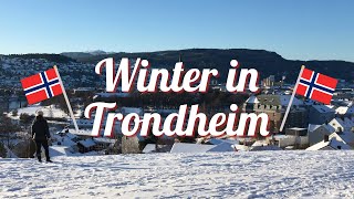 Winter in Trondheim Norway [upl. by Wynnie]