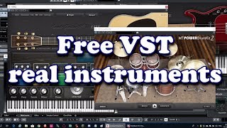 Free Realistic Instruments VST 2019 [upl. by Syhr]