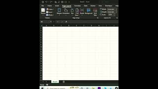 how to change Ms excel theme excel viralvideo foryou shorts windows microsoftoffice [upl. by Aniez404]