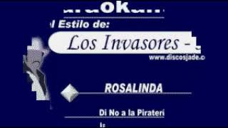 kareoke Los Invasores de Nuevo León Rosalinda [upl. by Leifeste]