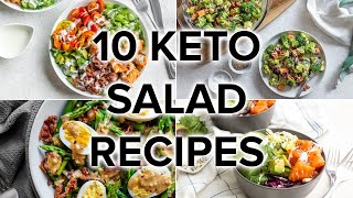 10 NutrientPacked Keto Salads for Any Time [upl. by Imeon286]