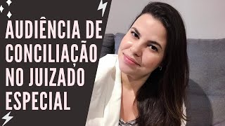 Audiência de conciliação no Juizado Especial Cível [upl. by Aikemehs776]