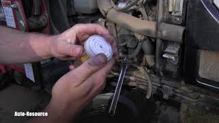 Mahindra Tractor  How to replace Fuel Filter [upl. by Carolan322]