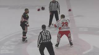 Best Hockey Fight Ever Part 3  Donnie Augustine vs David Lacroix  271022 [upl. by Kentiga]