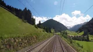 Führerstandsmitfahrt Innsbruck  BrenneroBrenner ÖBB [upl. by Nived]