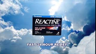 Reactine  Allergy Medicine  Commercial [upl. by Joshuah51]