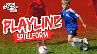 Fussballtraining Playline  Spielform  Taktik [upl. by Boigie35]