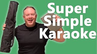 Simple Karaoke Setup for Mobile DJs  Add Another Component to your Services [upl. by Ronda991]