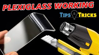 10 tips amp tricks PLEXIGLASS working HOMEMADE [upl. by Ahsekel]