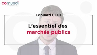 L’essentiel des marchés publics [upl. by Inwat]