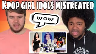 KPOP FEMALE IDOLS BEING MISTREATED REACTION [upl. by Rhyne]