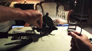 How To Rewire Antique Lamps [upl. by Oiralednac897]